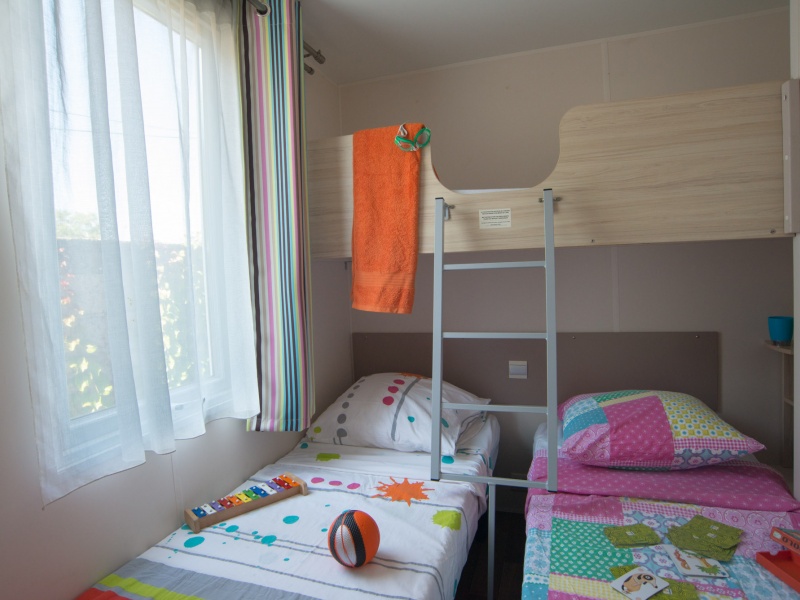 Mobil Home grand Méditerranéen, chambre enfant