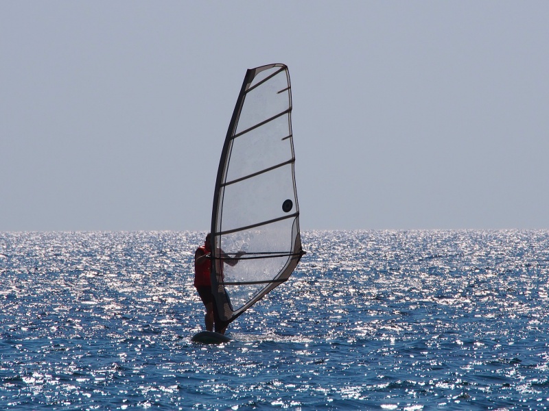 Planche à voile au Grau-du-Roi, Camargue (crédit photo maya49 @PixaBay)