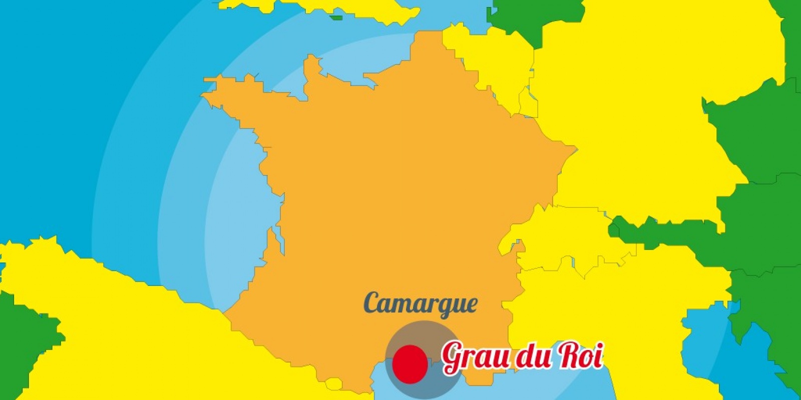 Carte Europe d'accès au camping