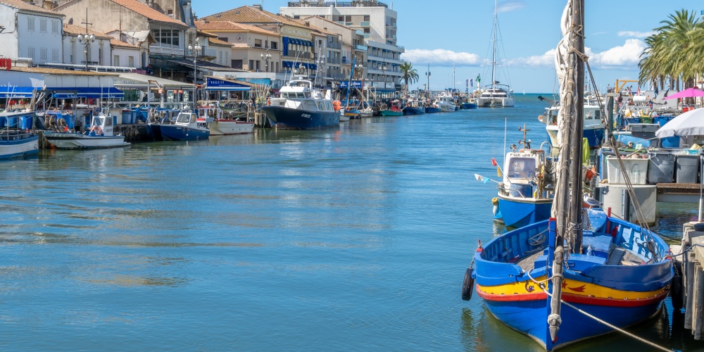 A proximité du port du Grau-du-Roi